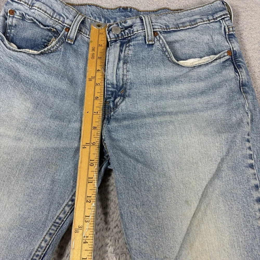 Levi's 511 Slim Fit Jeans Mens 32x30 Light Wash Blue Stretch Denim 04511-5236